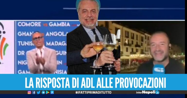 Il brindisi di Criscitiello e Palmieri sull'affare Osimhen è un boomerang, Adl li zittisce