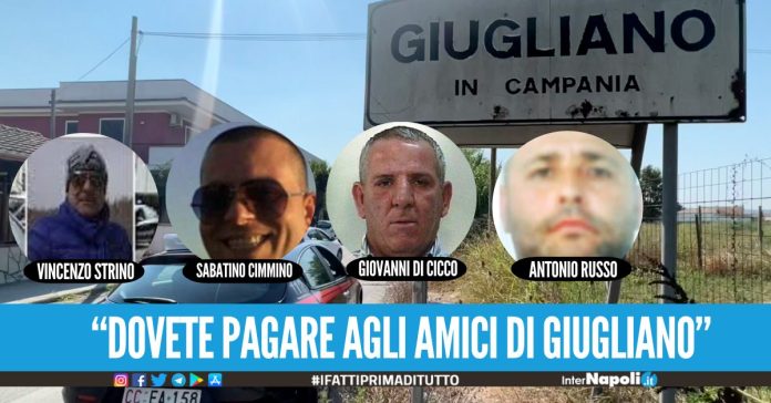 Il racket della camorra tiene sotto scacco Giugliano, 6 arresti in poche ore contro il clan Mallardo