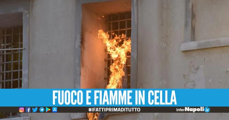 Panico nel carcere minorile di Airola, detenuto incendia le lenzuola e intossica due agenti