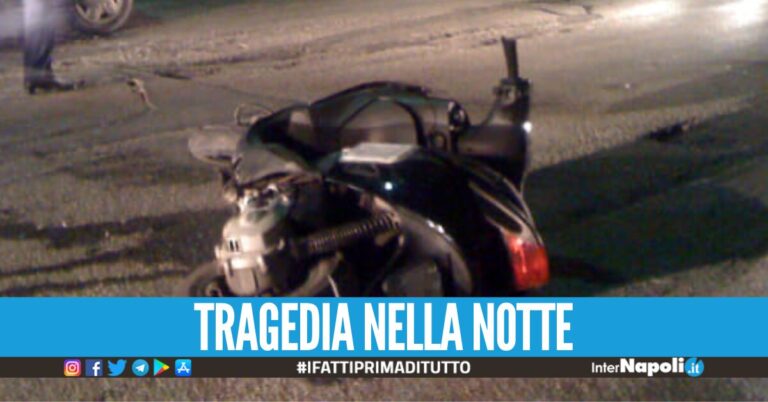 Incidente in scooter nel Napoletano, 17enne muore dopo il ricovero