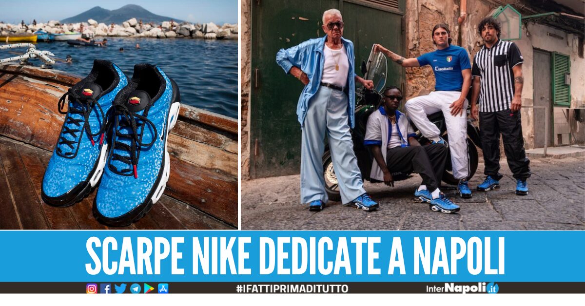 La Nike dedica un paio di scarpe a Napoli e l unica citta in Italia