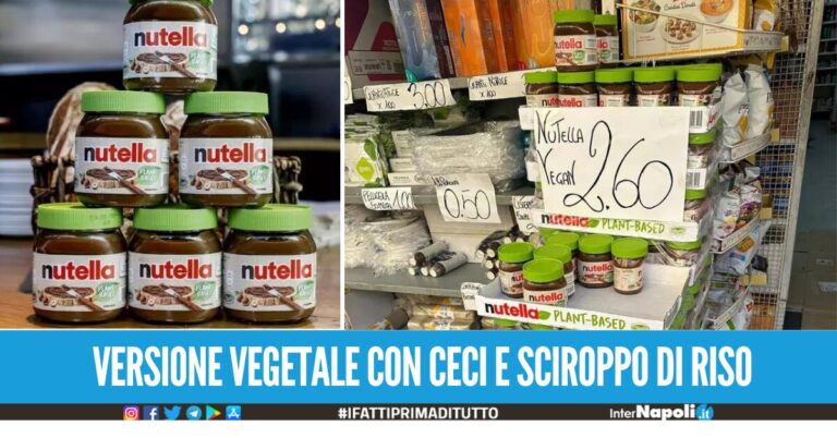 La Nutella compie 60 anni e diventa anche vegana, a Napoli già in vendita quella rubata