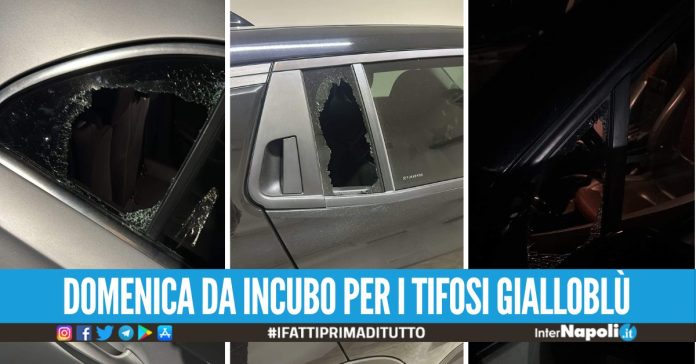 Ladri in azione durante la partita del Giugliano, auto svaligiate fuori al De Cristofaro