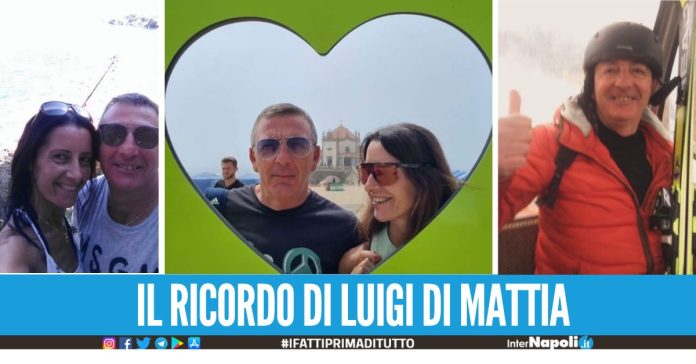 Luigi Di Mattia, lettera piena d'amore dei familiari Ti ameremo sempre, marito e padre esemplare
