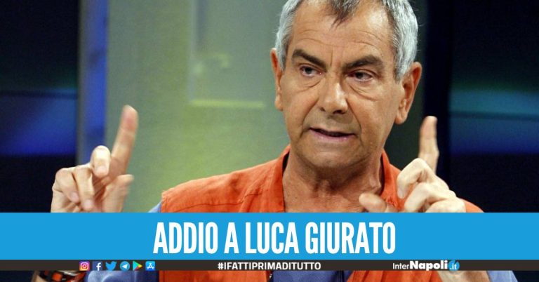 Lutto nel mondo della tv, è morto Luca Giurato: stroncato da un infarto fulminante