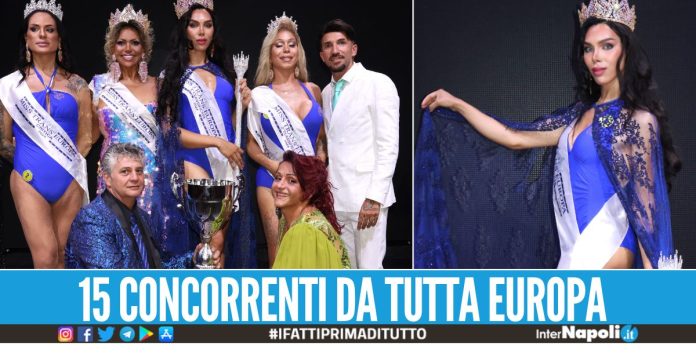 Miss Trans Europa eletta a Napoli, Samara Ayti si aggiudica la fascia
