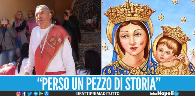Mugnano in lacrime per Vincenzo Trinchillo, addio al battente della Madonna dell'Arco