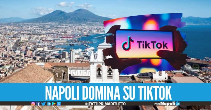 Napoli è la città italiana più popolare su TikTok, seguono Milano e Roma