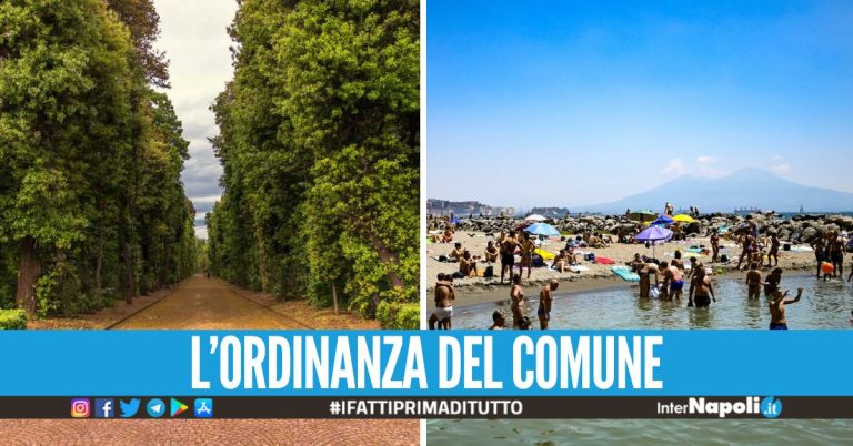 Allerta meteo a Napoli, chiusi i parchi e le spiagge pubbliche