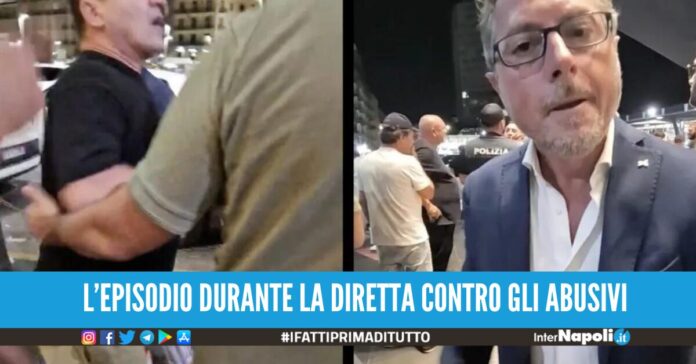 borrelli aggredito dal tassista