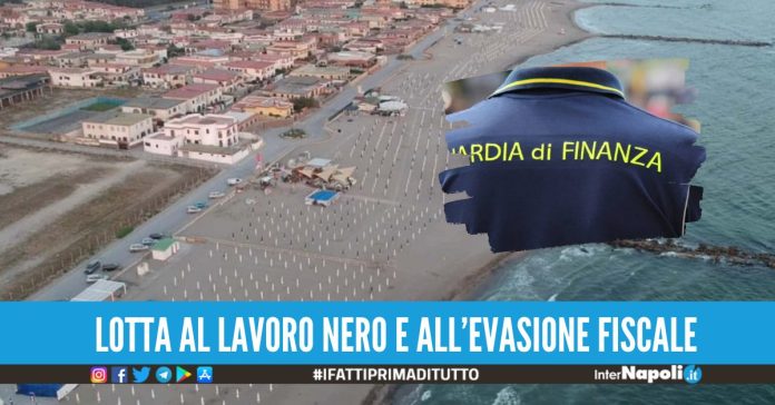 blitz finanza litorale domizio