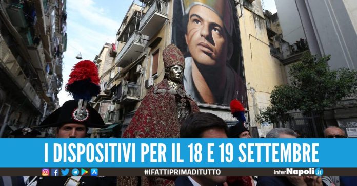 san gennaro dispositivi di traffico