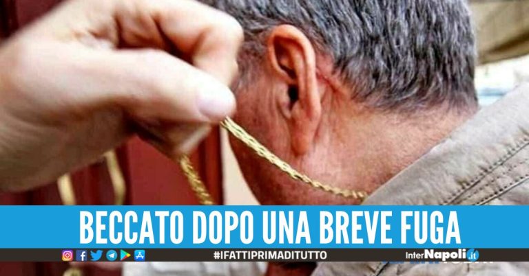 furto collanina d'oro napoli