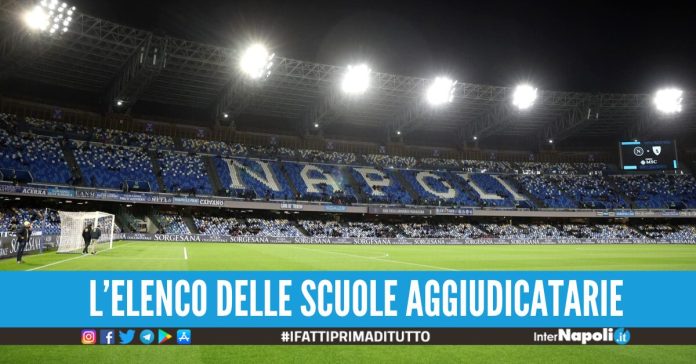 scuole aggiudicatarie biglietti partite napoli