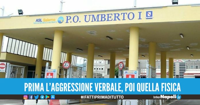 aggressione ospedale nocera inferiore