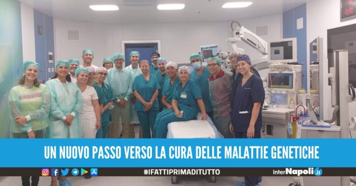 intervento terapia genica napoli
