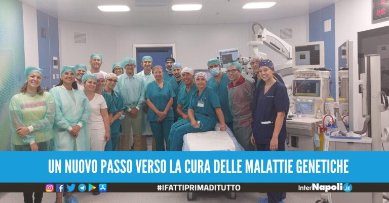 intervento terapia genica napoli