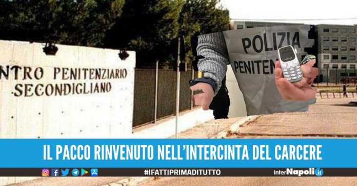 Pacco contenente cellulari e caricabatterie, la scoperta degli agenti nel carcere di Secondigliano