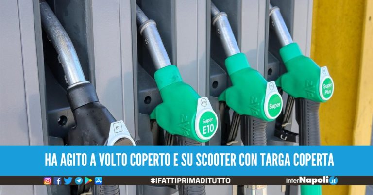 rapina distributore palma campania