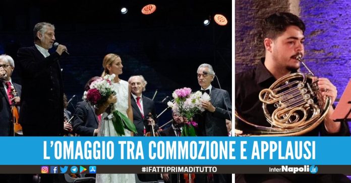 G7 Cultura a Pompei, tributo a Giogiò Cutolo durante l'esibizione della Nuova Orchestra Scarlatti
