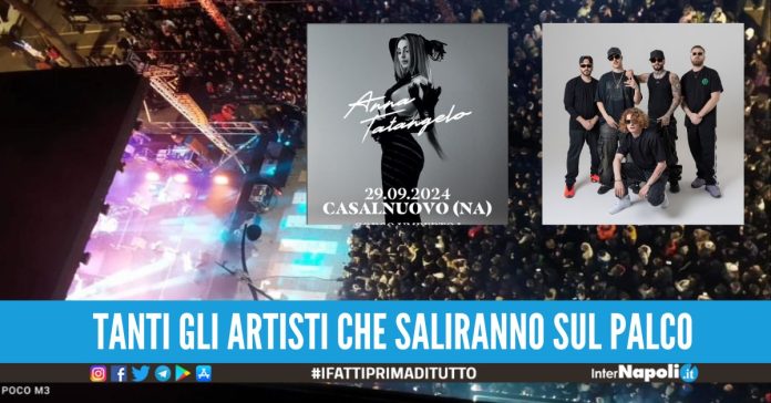 al via la kermesse calici e cotone a casalnuovo, sul palco anche anna tatangelo
