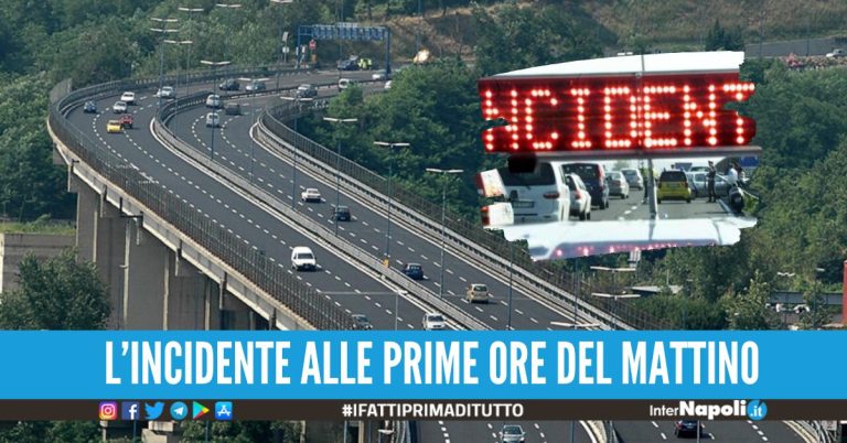 tragico incidente sulla tangenziale di napoli, investito e ucciso mentre cambiava una gomma