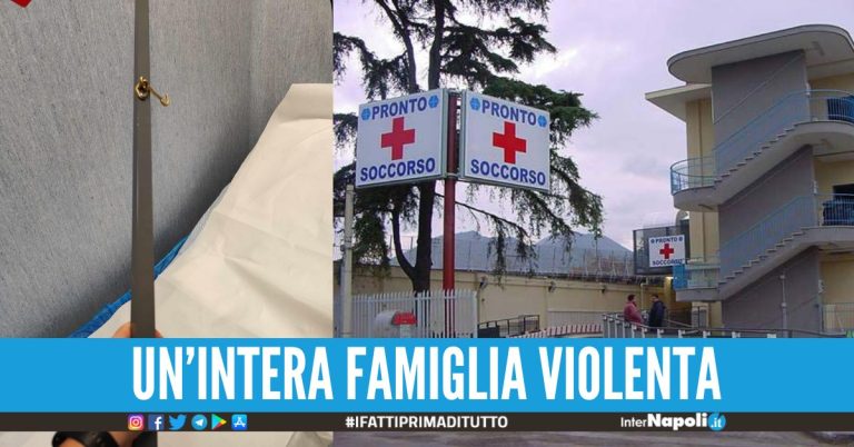 Panico a Villa Betania, figli di una paziente vandalizzano Pronto Soccorso e aggrediscono infermiere