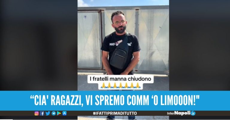 Pasquale Manna torna con un nuovo video su TikTok I fratelli Manna chiudono...