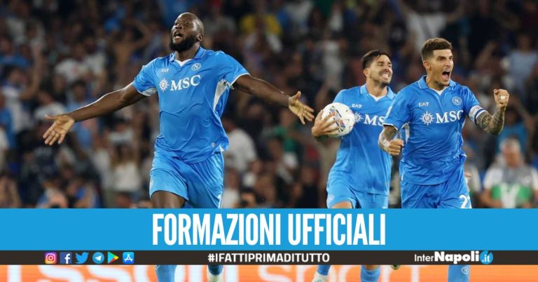 Le formazioni ufficiali di Cagliari-Napoli: la decisione di Conte su Neres e McTominay