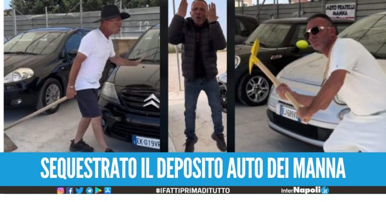Sequestrato a Qualiano il deposito dei fratelli Manna, la rivendita nota su TikTok era senza autorizzazioni edilizie
