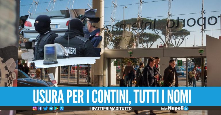 Sfuggito al blitz anti usura del 'gruppo della Stadera', preso a Capodichino al ritorno da Ibiza