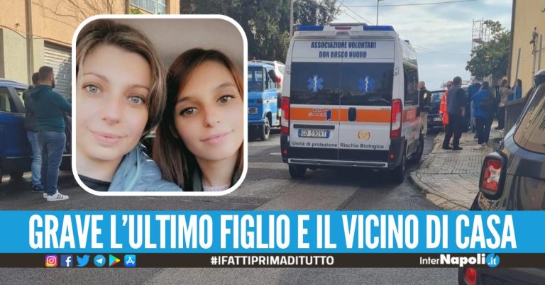 Strage a Nuoro, uccide moglie e figli poi spara alla madre e si toglie la vita
