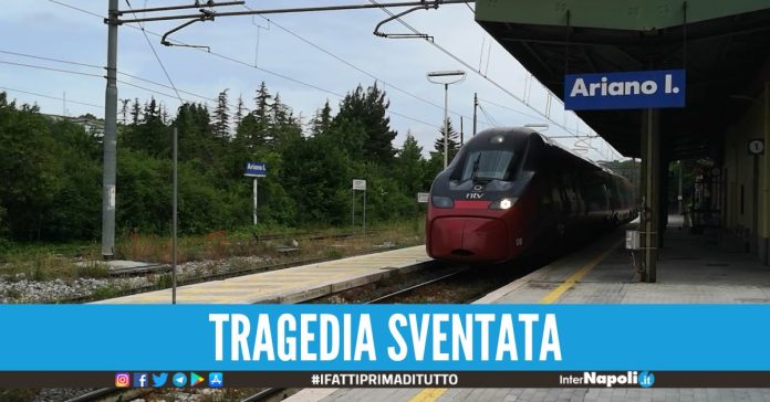 Tenta di togliersi la vita sui binari: carabinieri salvano una 20enne ad Ariano Irpino