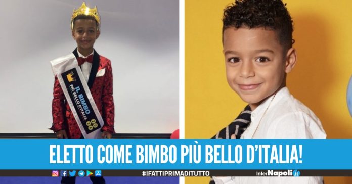 Thomas, residente nelle Marche, è il bimbo più bello d'Italia, ha appena 7 anni