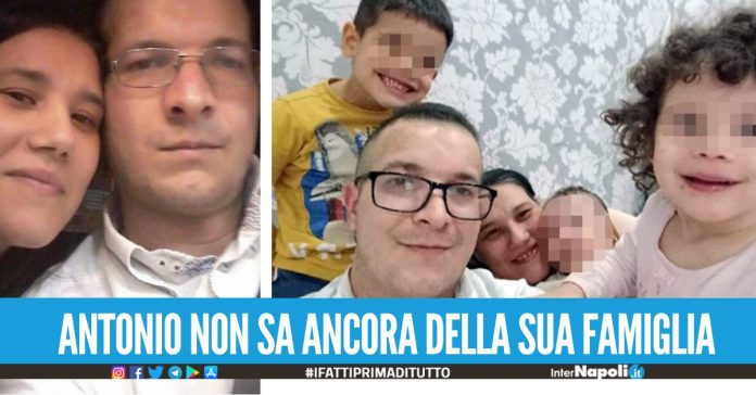 Tragedia di Saviano Antonio non da ancora della morte dei due figli, della moglie e della mamma