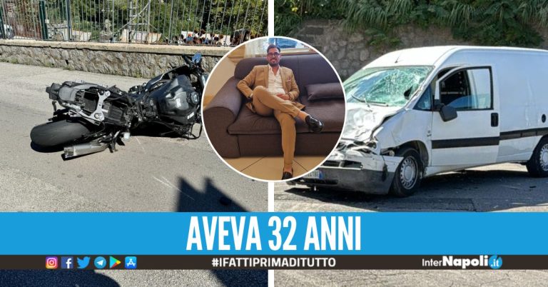 Tragedia in Costiera, Aniello muore nell'incidente in moto
