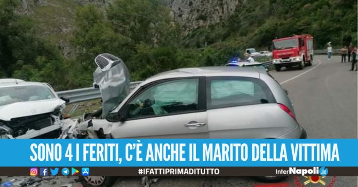Schianto tra auto in Cilento, muore una donna residente a Napoli