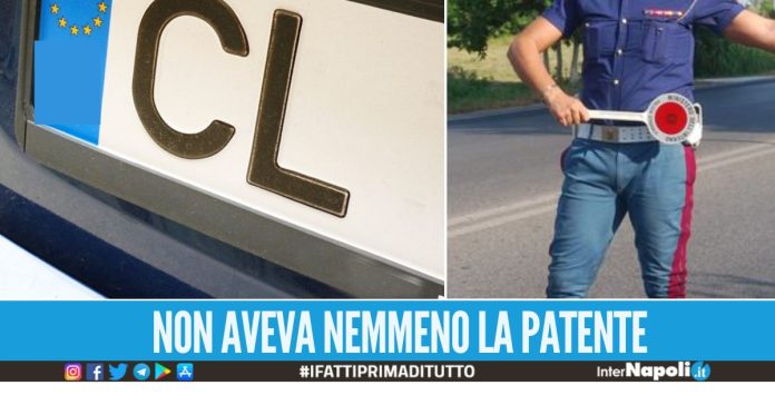 Beccato con la targa straniera e i documenti falsi, arrestato a Napoli