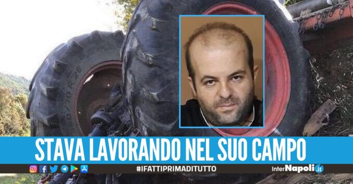 antonio la vigna morto trattore montecalvo irpino
