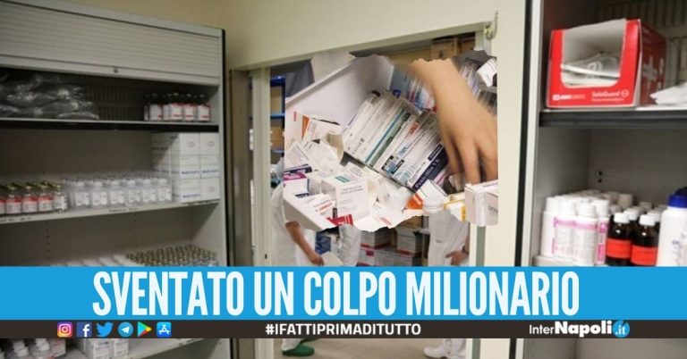 Tentano di rubare farmaci salvavita, presi 3 ladri di Napoli