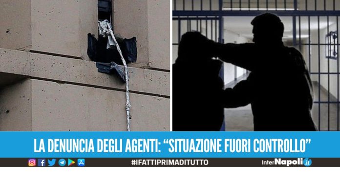 Tensione nelle carceri di Salerno e Avellino, tentate evasione e aggressione agli agenti
