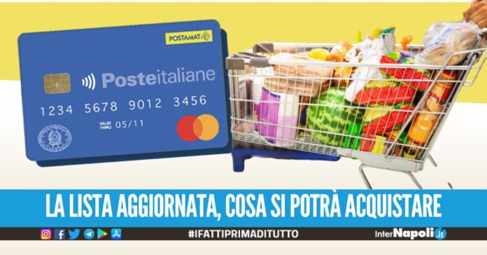 carta dedicata a te cosa si può comprare