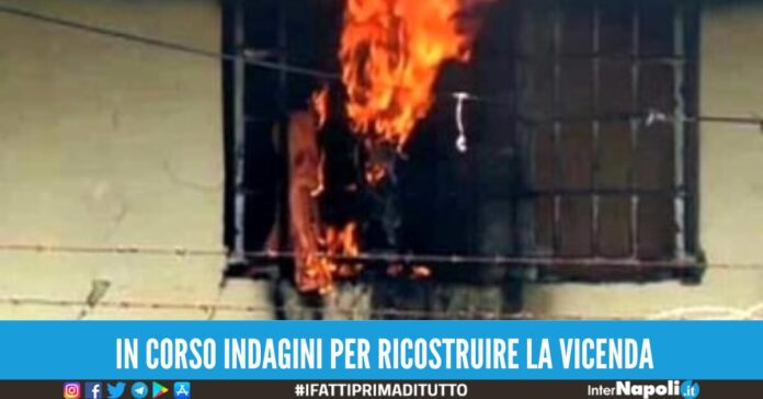 detenuto carbonizzato carcere