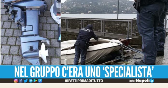 Rubano barca e motore a Torre del Greco, bloccati 3 giovani in spiaggia