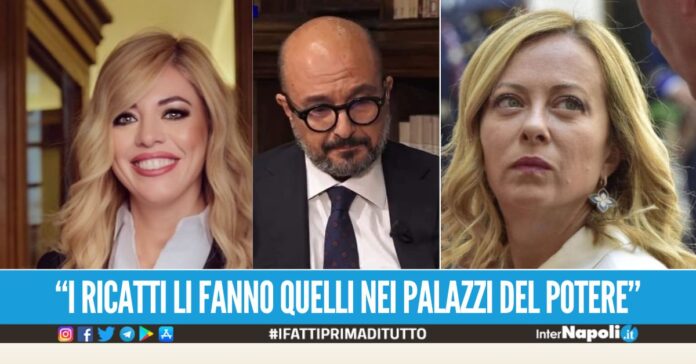 meloni sangiuliano boccia ricatti gossip