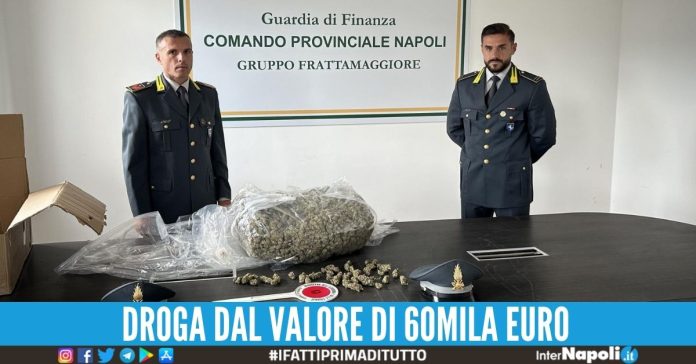 Girava con oltre 5 kg di marijuana in auto, bloccato a Pozzuoli