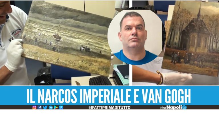 A 'Presa Diretta' le immagini esclusive dei quadri di Van Gogh del narcos Raffaele Imperiale