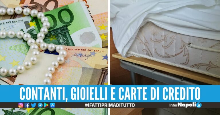 Anziana nasconde 50mila euro di risparmi nel materasso, la colf lo butta per errore