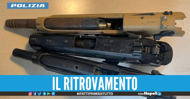 Armi e munizioni nell'armadio in camera da letto arrestato 47enne ai Quartieri Spagnoli