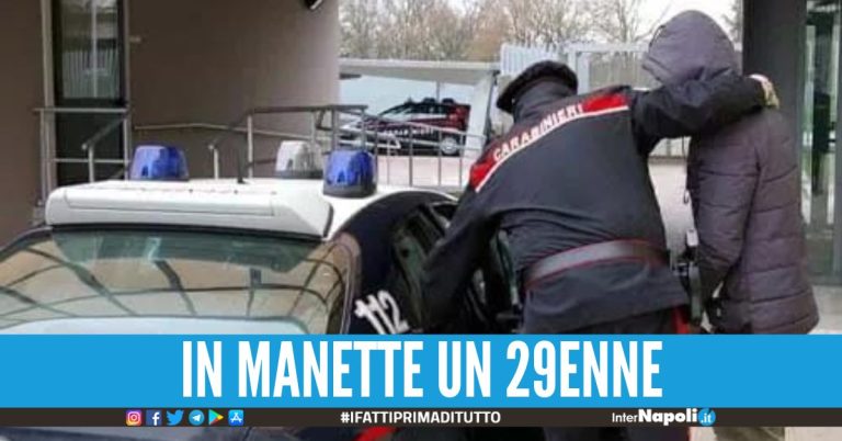 Beccato a rubare nell'Avellinese, tenta la fuga prendendo a morsi i carabinieri